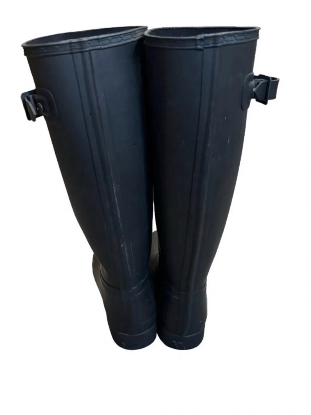 Hunter black matte tall boots. Size 7 NEVER WORN